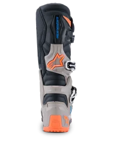 Bota Alpinestars Tech 7 Nova Enduro 26 Preto/Cinza/Laranja Fluor